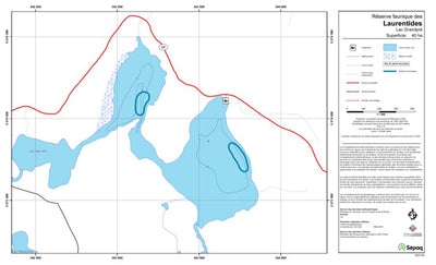 Sépaq Lac Grandpré (Laurentides) digital map