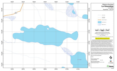 Sépaq Lac Loden (La Vérendrye) digital map