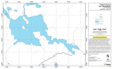 Sépaq Lac Minoming (La Vérendrye) digital map