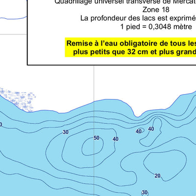 Sépaq Lac Nânwatinok (La Vérendrye) digital map