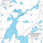 Sépaq Lac Obikichikak (La Vérendrye) digital map