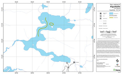 Sépaq Lac Patrice (Aiguebelle) digital map