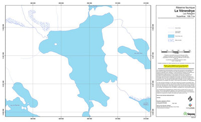 Sépaq Lac Petegem (La Vérendrye) digital map