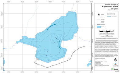 Sépaq Lac Pickwick (Papineau-Labelle) digital map