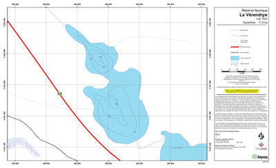 Sépaq Lac Titch (La Vérendrye) digital map