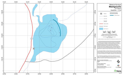 Sépaq Lac Vaseux (Mastigouche) digital map