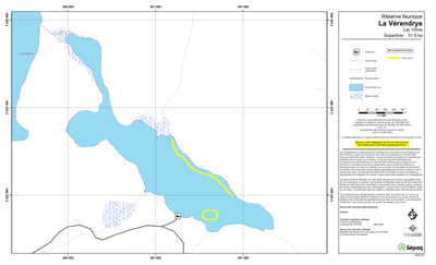 Sépaq Lac Vitray (La Vérendrye) digital map