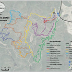Services cartographiques K.T. Le Norvégien - Guide des pistes (vélo de montagne et fatbike) digital map