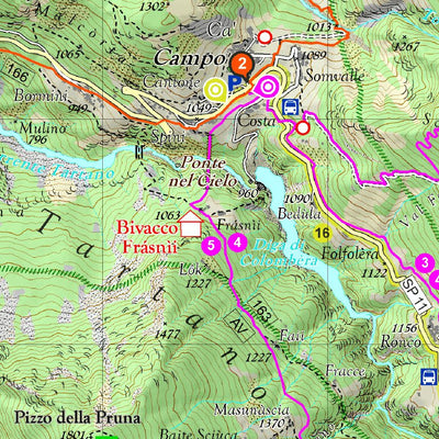 Sete srl Sviluppo e Territorio TREKKING alla scoperta della VAL TARTANO - Mappa allegata al libretto digital map