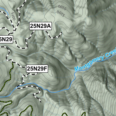 Sierra Buttes Trail Stewardship Mt Hough Map Version 3.0 digital map
