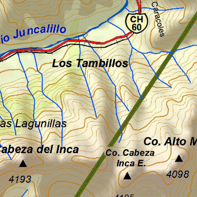 SIG Patagon Parque Andino Juncal 2 digital map