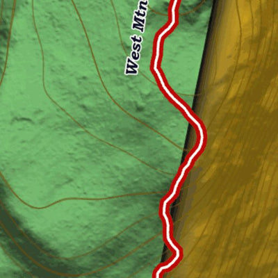 Simsbury Land Trust SLT Cathles Preserve Trails digital map