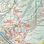 Singletrack Maps Salida Buena Vista Trail Map digital map