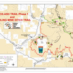 Siskiyou Upland Trails Association Jack-Ash & Sterling Mine Ditch Trail ~ Jacksonville, OR, USA digital map