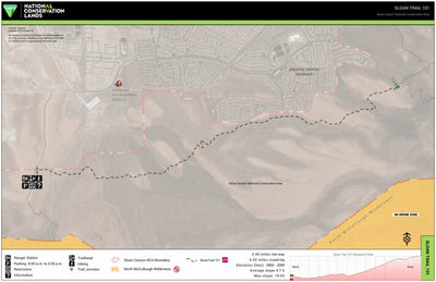 Sloan Canyon National Conservation Area Sloan Canyon Sloan Trail 101 digital map