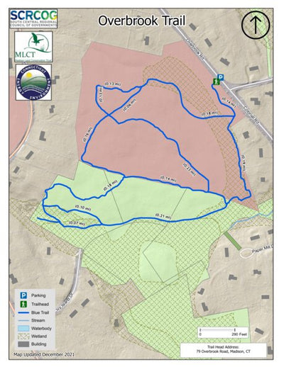 South Central Regional Council of Governments Overbrook - Madison, CT digital map