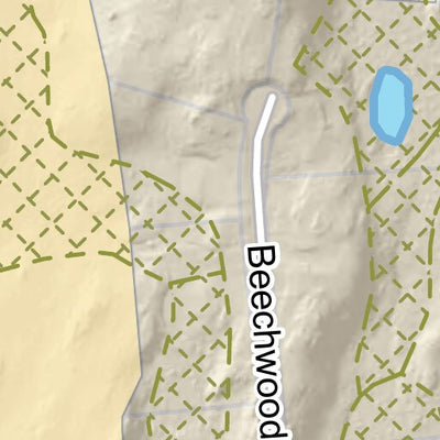South Central Regional Council of Governments Pine Hill Trails - Woodbridge, CT digital map