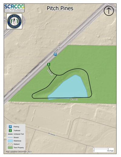 South Central Regional Council of Governments Pitch Pines - North Haven, CT digital map