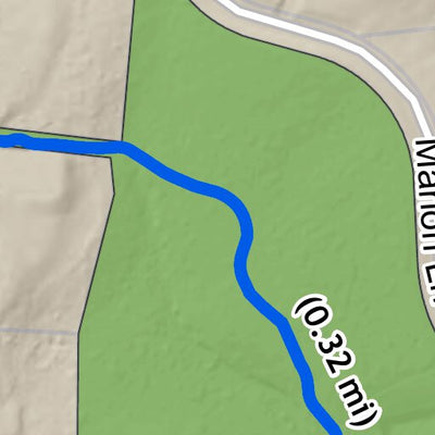 South Central Regional Council of Governments Race Brook Estates Blue Trail System- Woodbridge, CT digital map