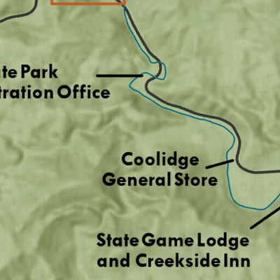 South Dakota Game, Fish & Parks Custer State Park - Grace Coolidge Campground digital map