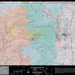 Spirited Republic 2018 GMU 19 Colorado Big Game (Elk/Mule Deer) Hunting Map (Habitat and range) digital map