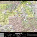 Spirited Republic 2018 GMU 361 Colorado Big Game (Elk/Mule Deer) Hunting Map (Public/Private Lands) digital map