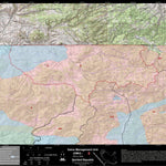 Spirited Republic 2018 GMU 5 Colorado Big Game (Elk/Mule Deer) Hunting Map (Habitat and range) digital map