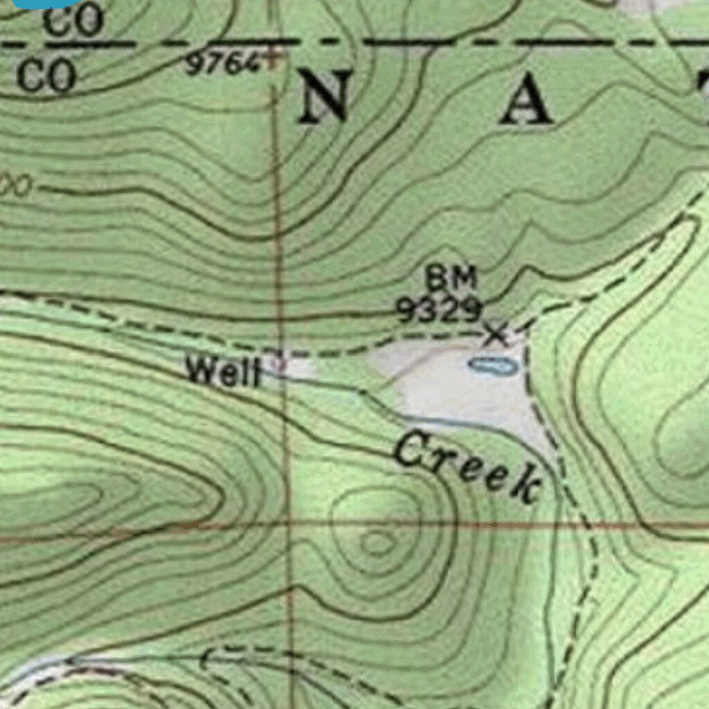 2020 Eldora Ski Area Trails on Topographic Map map by Spirited Republic ...