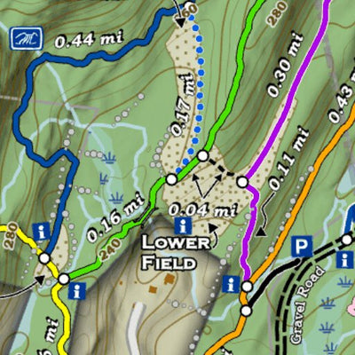 Sprague Land Preserve Sprague Land Preserve Trails digital map