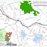 State of Connecticut DEEP Hop River State Park - Andover and Columbia digital map