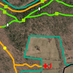 Steep Rock Association Hidden Valley Preserve Emergency Access Satellite Map bundle exclusive