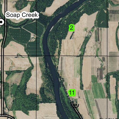 Super See Services Adair Village T10S R4W Township Map digital map
