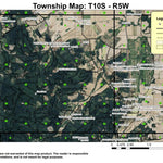 Super See Services Berry Creek T10S R5W Township Map digital map
