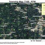 Super See Services Bonner Mountain10S R7W Township Map digital map