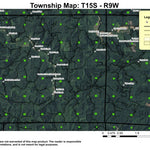 Super See Services Box T15S R9W Township Map digital map