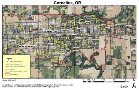 Super See Services Cornelius, Oregon digital map