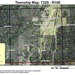 Super See Services LaPine T22S R10E Township Map digital map
