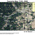 Super See Services Philomath T12S R6W Township Map digital map