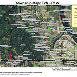 Super See Services Portland T2N R1W Township Map digital map
