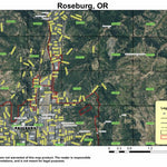 Super See Services Roseburg North, Oregon digital map