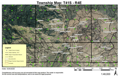 Super See Services Schoolhouse Meadow T41S R5E Township Map digital map