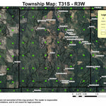 Super See Services Stouts Creek T31S R3W East 1/2 Township Map digital map
