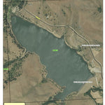 Super See Services Wolf Creek Reservoir, Oregon digital map