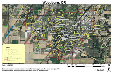 Super See Services Woodburn, Oregon digital map