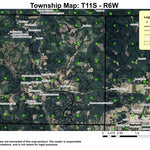 Super See Services Wren T11S R6W Township Map digital map