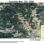 Super See Services Yamhill Reservoir T2S R5W Township Map digital map