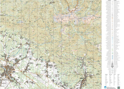 Surveying and Mapping Authority of the Republic of Slovenia Kranj (T502301B) digital map