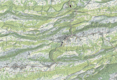 SwissTopo Bellelay, 1:25,000 digital map