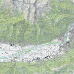 SwissTopo Bellinzona, 1:25,000 digital map