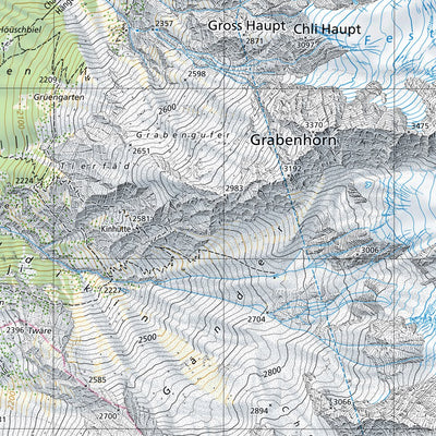 SwissTopo Evolène, 1:25,000 digital map